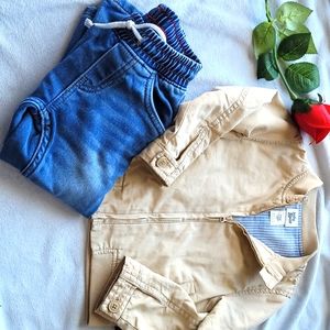Baby B'gosh 2T Boys Tan Blazor